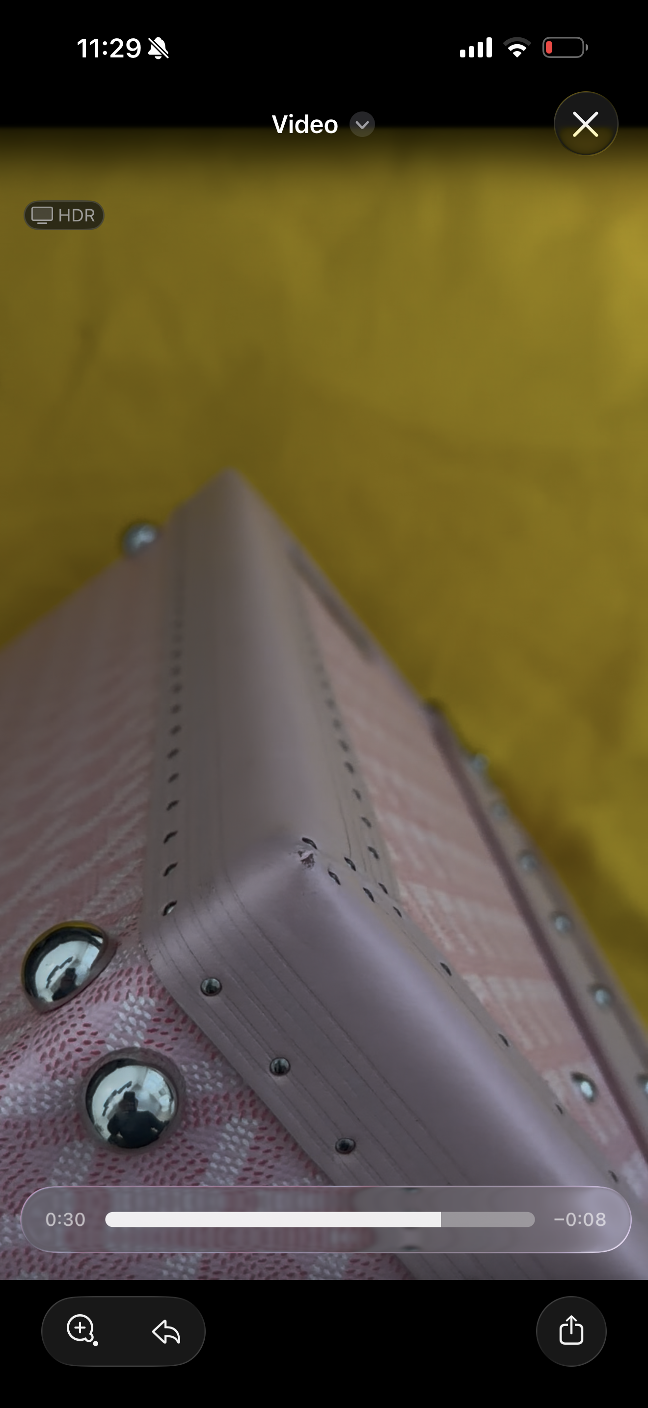 Goyard Special Order VIC Grand Hotel 50 Trunk Bag Sakura Pink (2008)