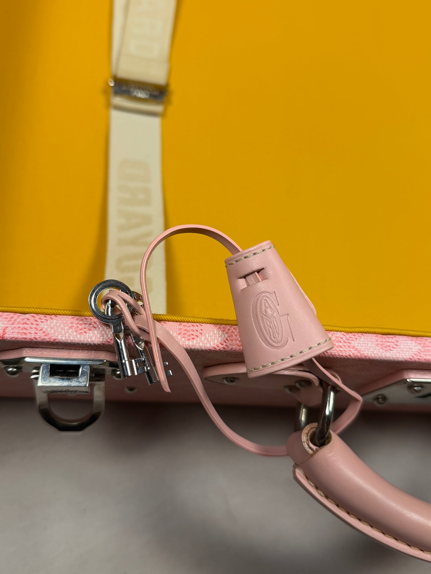 Goyard Special Order VIC Grand Hotel 50 Trunk Bag Sakura Pink (2008)