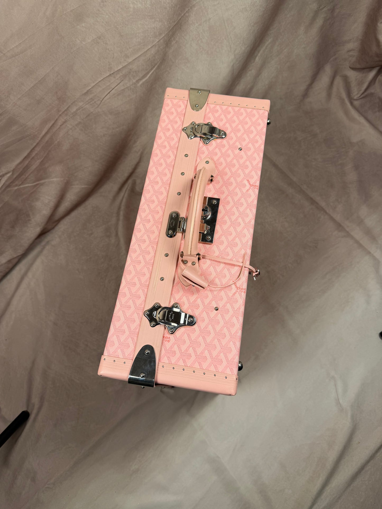 Goyard Special Order VIC Grand Hotel 50 Trunk Bag Sakura Pink (2008)