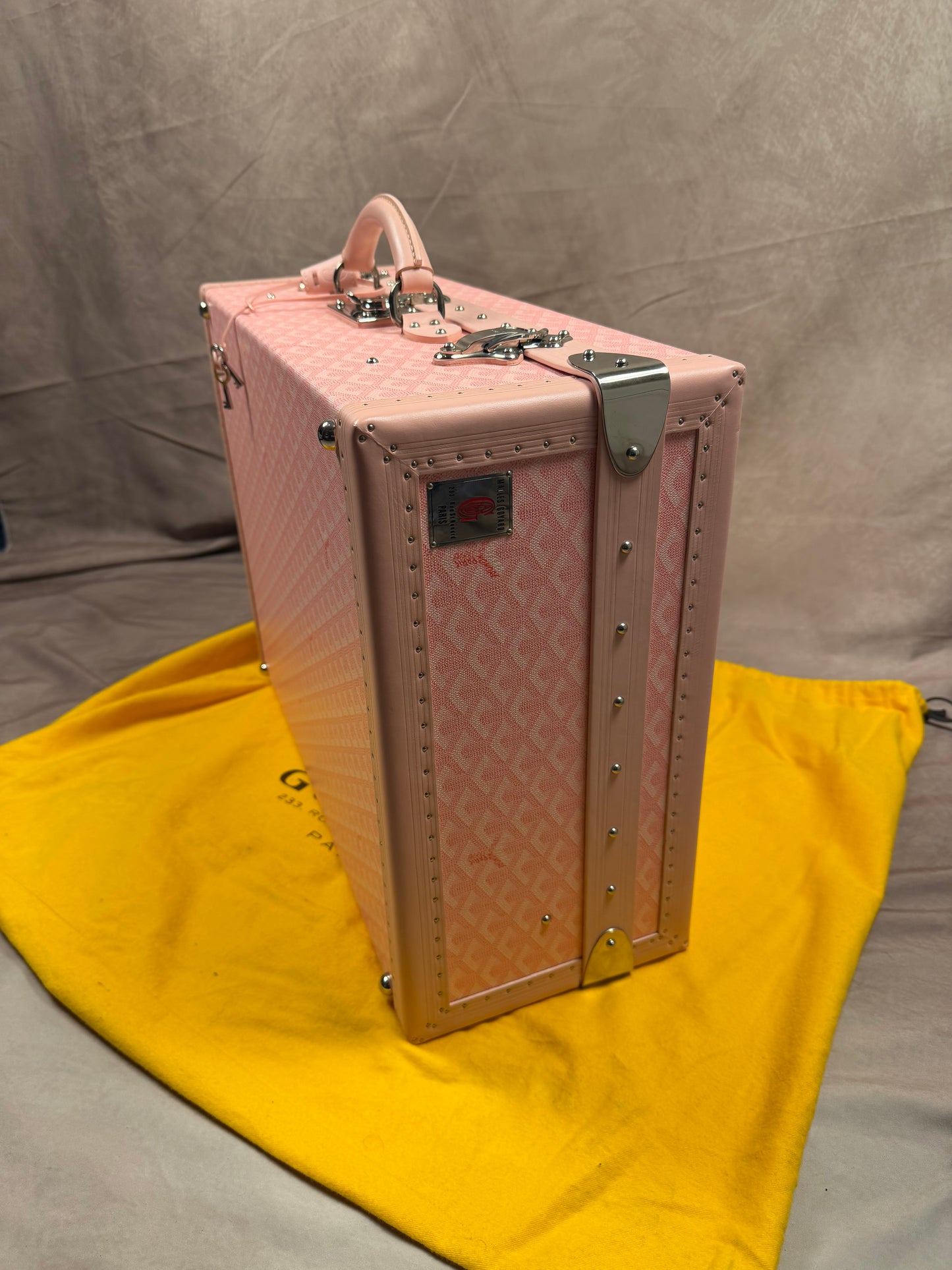 Goyard Special Order VIC Grand Hotel 50 Trunk Bag Sakura Pink (2008)